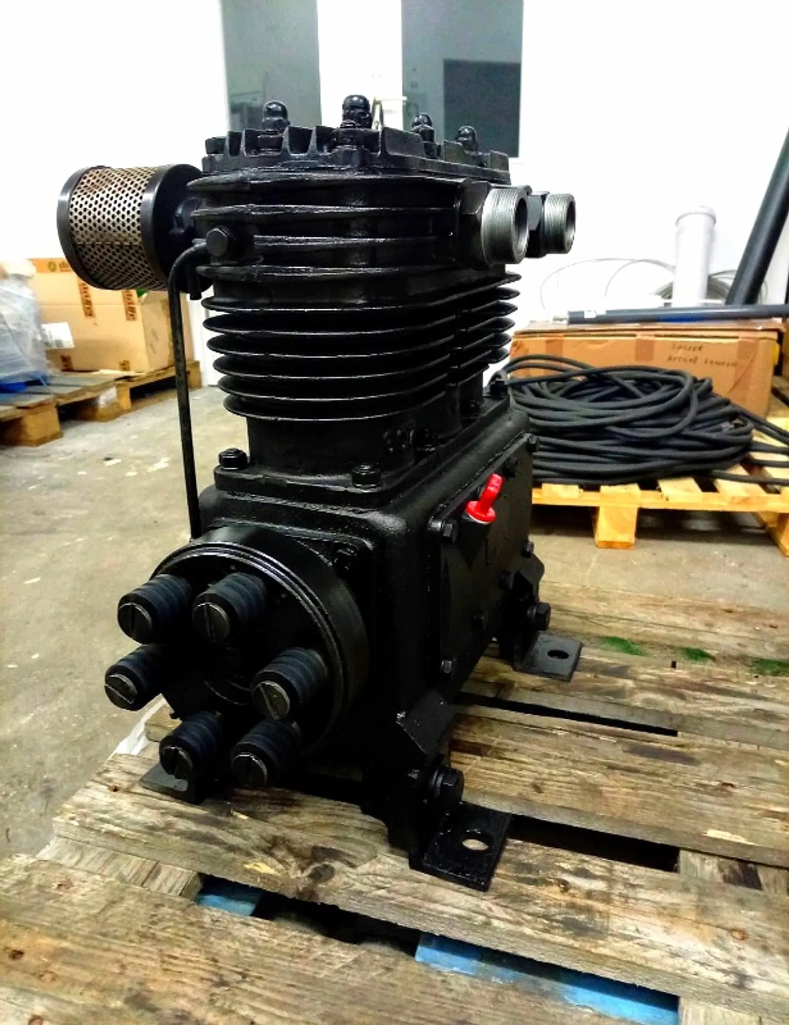 Drucklufttechnik im Betrieb